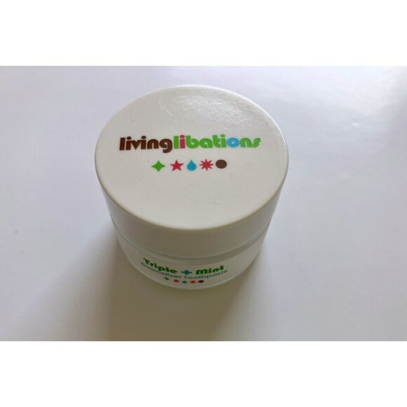 Living Libations Triple Mint Enamelizer Toothpaste 15ml - Picture 3 of 4